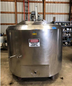 500 Gallons Batch Pasteurizer -