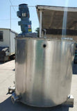 Stainless Steel Mix Tank 900 gallon