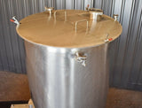 100 GALLON STAINLESS STEEL PROCESS TANK (INCLUDES CENTRIFUGAL PUMP)