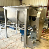 Sanitary Stainless Steel Ribbon Blender 30 Cu. FT