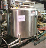 500 Gallon Stainless steel Mix Tank with dish Bottom