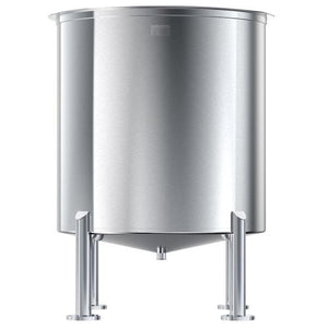 100 Gal, 316 Stainless Steel , Cone Bottom Tank
