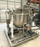 125 Gallon jacketed Double Motion Mix Kettle with scrape agitation (Lee)